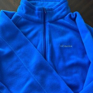 Cornflower blue zip up Columbia
